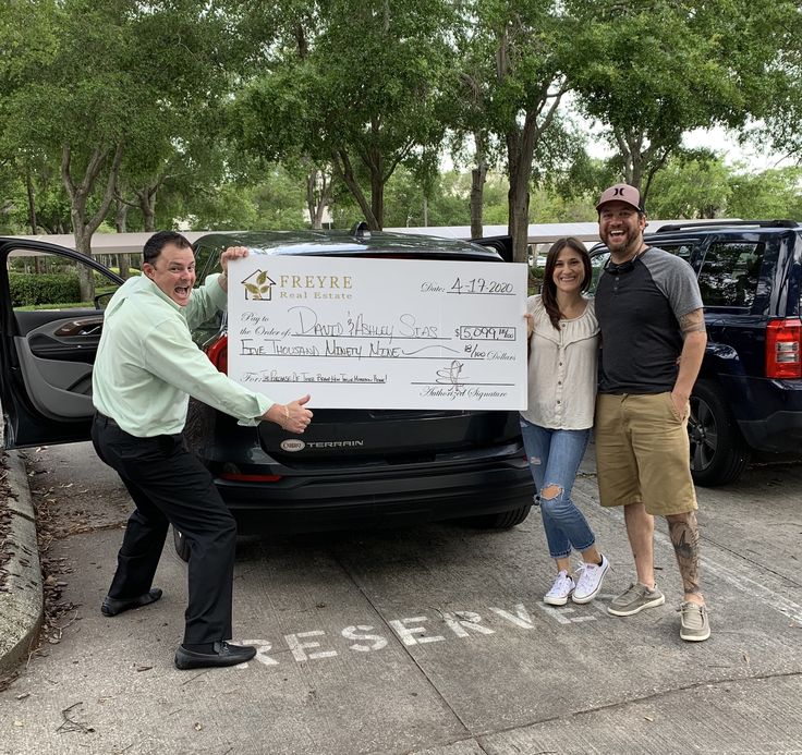  Woman with Grant Check